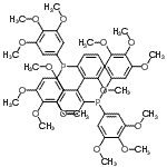 CAS#: 927396-01-8, (6,6'-Dimethoxy-2,2'-biphenyldiyl)bis[bis(3,4,5-trimethoxyphenyl)phosphine]