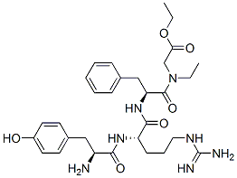 CAS#: 92759-01-8, Ethyltyrosyl-arginyl-phenylalanyl-glycine ethyl ester