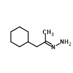 CAS#: 92765-78-1, (1E)-(1-Cyclohexyl-2-propanylidene)hydrazine