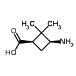 CAS#: 92772-95-7, (1R,3S)-3-Amino-2,2-dimethylcyclobutanecarboxylic acid