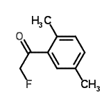CAS 登录号：92778-28-4， 1-(2,5-二甲基苯基)-2-氟乙酮