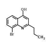 CAS#: 927800-39-3, 8-Bromo-2-propyl-4-quinolinol