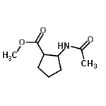 CAS#: 927837-20-5, Methyl 2-acetamidocyclopentanecarboxylate