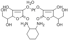 CAS#: 92784-30-0, cis-Bisascorbato(racemic-1,2-diaminocyclohexane)platinum(II) hydrate