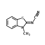 CAS#: 92819-62-0, [(2Z)-3-Methyl-1,3-benzothiazol-2(3H)-ylidene]cyanamide