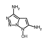 CAS 登录号：928338-64-1， 3,5-二氨基-6H-吡唑并[1,5-c][1,2,3]三唑-6-醇