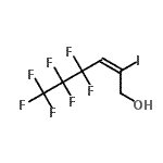 CAS#: 92835-82-0, (2E)-4,4,5,5,6,6,6-Heptafluoro-2-iodo-2-hexen-1-ol