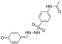 CAS 登录号：92852-97-6， N-[4-[[(4-氧代-1-环己-2,5-二烯亚基)甲基氨基]氨基磺酰基]苯基]乙酰胺