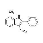 CAS#: 92855-23-7, 7-Methyl-2-phenyl-1H-indole-3-carbaldehyde