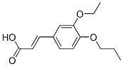 CAS 登录号：92864-99-8， 3-(3-乙氧基-4-丙氧基苯基)-2-丙烯酸