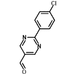 CAS#: 928713-84-2, 2-(4-Chlorophenyl)-5-pyrimidinecarbaldehyde