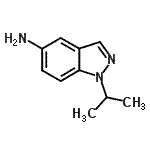 CAS#: 928821-18-5, 1-Isopropyl-1H-indazol-5-amine