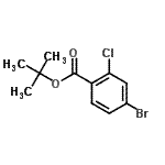 CAS#: 929000-18-0, 2-Methyl-2-propanyl 4-bromo-2-chlorobenzoate