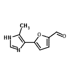 CAS#: 929003-85-0, 5-(4-Methyl-1H-imidazol-5-yl)-2-furaldehyde
