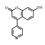 CAS#: 92906-36-0, 7-Hydroxy-4-(4-pyridinyl)-2H-chromen-2-one