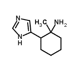 CAS#: 929102-08-9, 2-(1H-Imidazol-5-yl)-1-methylcyclohexanamine