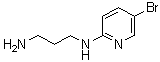 CAS 登录号：92993-40-3， N-(5-溴-2-吡啶基)-1,3-丙烷二胺