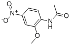 CAS#: 93-27-6, N-(2-Methoxy-4-Nitrophenyl)-Acetamide