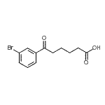 CAS#: 93002-99-4, 6-(3-Bromophenyl)-6-oxohexanoic acid