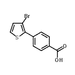 CAS#: 930111-09-4, 4-(3-Bromo-2-thienyl)benzoic acid