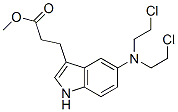 CAS 登录号：93017-66-4， 5-[双(2-氯乙基)氨基]吲哚-3-丙酸甲酯