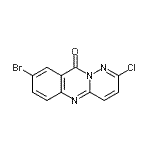 CAS#: 930295-07-1, 8-bromo-2-chloro-pyridazino[6,1-b]quinazolin-10-one