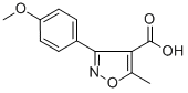 CAS#: 93041-45-3, 3-(4-Methoxyphenyl)-5-Methyl-4-Isoxazolecarboxylic Acid