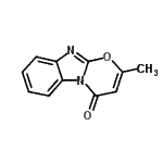 CAS#: 93102-76-2, 2-Methyl-4H-[1,3]oxazino[3,2-a]benzimidazol-4-one