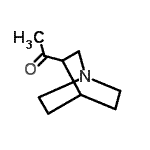 CAS#: 93117-84-1, 1-(1-Azabicyclo[2.2.2]oct-3-yl)ethanone