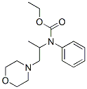 CAS 登录号：93142-93-9， N-(1-吗啉-4-基丙-2-基)-N-苯基-氨基甲酸乙酯