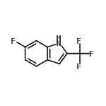 CAS#: 932014-36-3, 6-Fluoro-2-(trifluoromethyl)-1H-indole