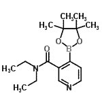 CAS#: 932382-18-8, N,N-Diethyl-4-(4,4,5,5-tetramethyl-1,3,2-dioxaborolan-2-yl)nicotinamide