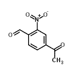 CAS#: 933443-35-7, 4-Acetyl-2-nitrobenzaldehyde