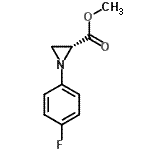 CAS#: 933453-51-1, Methyl (2R)-1-(4-fluorophenyl)-2-aziridinecarboxylate