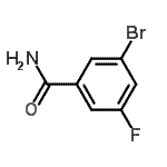 CAS#: 933585-20-7, 3-Bromo-5-fluorobenzamide