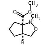 CAS#: 93360-93-1, Methyl (3aS,6aR)-1-methyltetrahydro-1H-cyclopenta[c][1,2]oxazole-6a(3H)-carboxylate