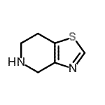 CAS#: 933694-87-2, 4,5,6,7-Tetrahydro[1,3]thiazolo[4,5-c]pyridine