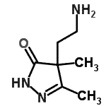 CAS#: 933704-44-0, 4-(2-Aminoethyl)-4,5-dimethyl-2,4-dihydro-3H-pyrazol-3-one