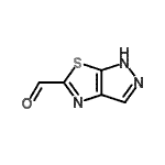 CAS#: 933716-59-7, 1H-Pyrazolo[4,3-d][1,3]thiazole-5-carbaldehyde