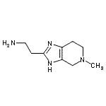 CAS#: 933719-12-1, 2-(5-Methyl-4,5,6,7-tetrahydro-1H-imidazo[4,5-c]pyridin-2-yl)ethanamine