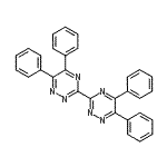 CAS#: 93372-16-8, 5,5',6,6'-Tetraphenyl-3,3'-bi-1,2,4-triazine