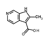 CAS#: 933736-80-2, 2-Methyl-1H-pyrrolo[2,3-c]pyridine-3-carboxylic acid