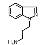 CAS#: 933744-08-2, 3-(1H-Indazol-1-yl)-1-propanamine