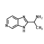 CAS 登录号：933750-44-8， 1-(3H-咪唑并[4,5-c]吡啶-2-基)乙胺
