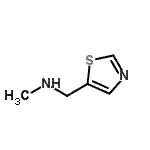 CAS#: 933751-05-4, N-Methyl-1-(1,3-thiazol-5-yl)methanamine