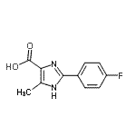 CAS#: 933751-61-2, 2-(4-Fluorophenyl)-5-methyl-1H-imidazole-4-carboxylic acid