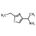 CAS#: 933755-68-1, 1-(2-Ethyl-1,3-thiazol-4-yl)ethanamine