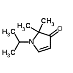 CAS 登录号：93394-39-9， 1-异丙基-2,2-二甲基-1,2-二氢-3H-吡咯-3-酮