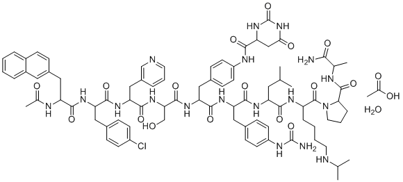 CAS#: 934246-14-7, Degarelix acetate hydrate