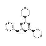 CAS#: 93438-27-8, 4,6-Di(4-morpholinyl)-N-phenyl-1,3,5-triazin-2-amine